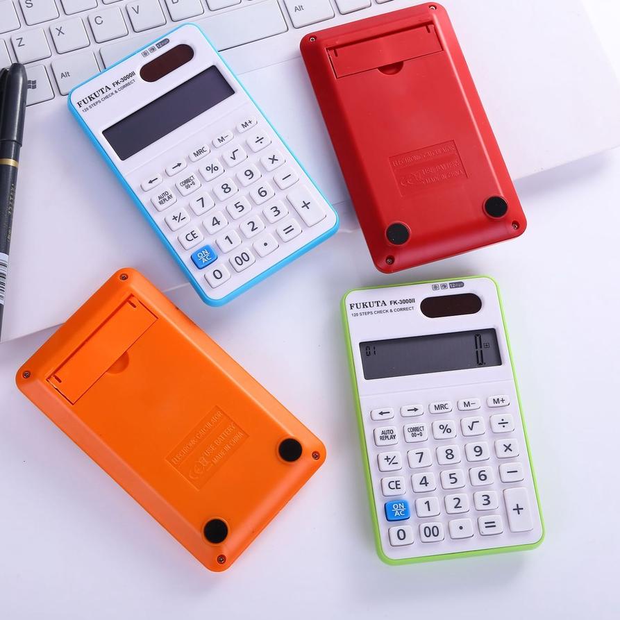 

JU7≛ Kalkulator Energi Matahari 12 Digit / Kalkulator Electronik / Kalkulator Kecil / Kakulator Dagang Besar / Alat Hitung / Calculator Check FUKUTA Bagus Dipakai