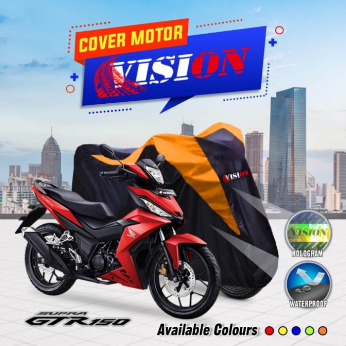 SARUNG COVER PELINDUNG MOTOR SUPRA GTR 150 MURAH ANTI AIR DAN DEBU