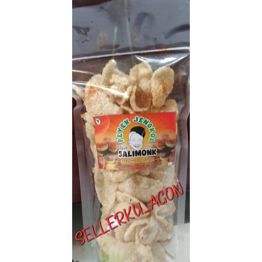

Kerupuk Peyek Abah Salimonk Lezat Paketan 25pcs Kemasan 100grm