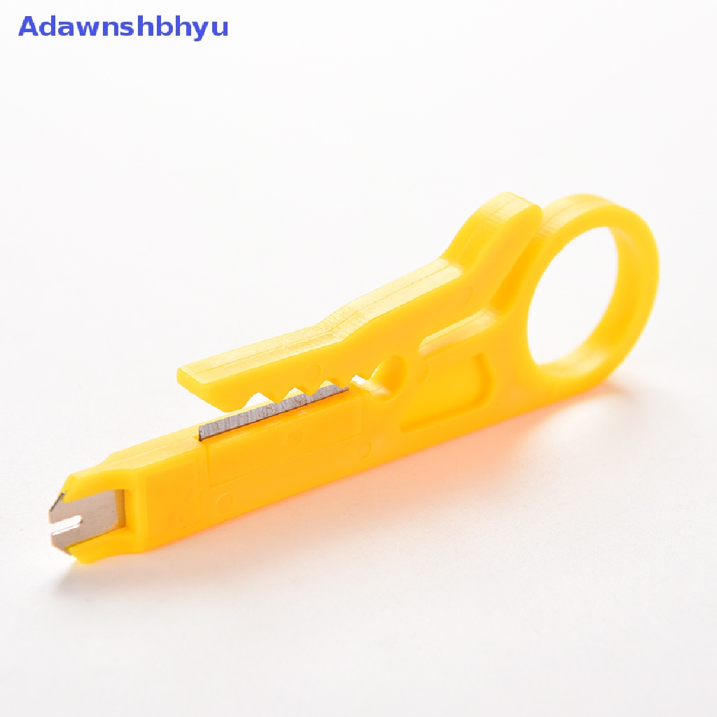 Adhyu Sambungan Jaringan Wire Punch Down Cutter Stripper Untuk RJ45 Cat5 Alat Kabel ID