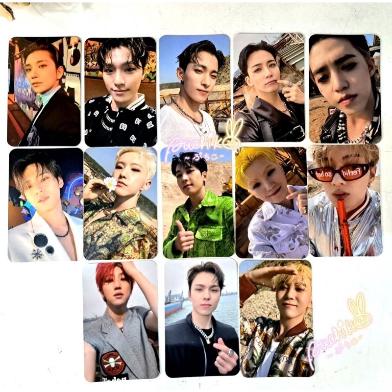 READY seventeen face the sun photocard yizhiyu POB ver B / yizhiyu pc /yizhiyu photocard