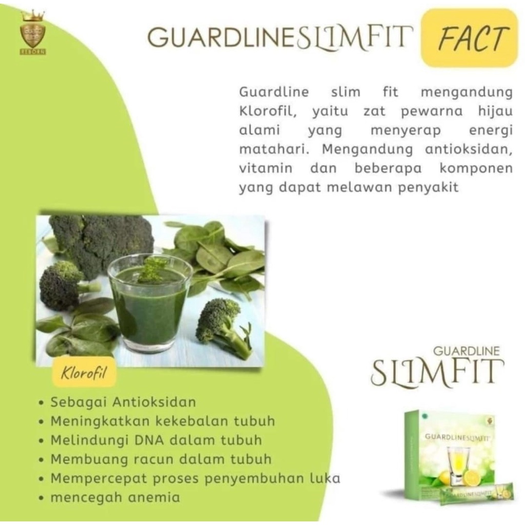 Guardline Slimfit / Minuman Fiber Serat Detox Dan Diet Slim Fit