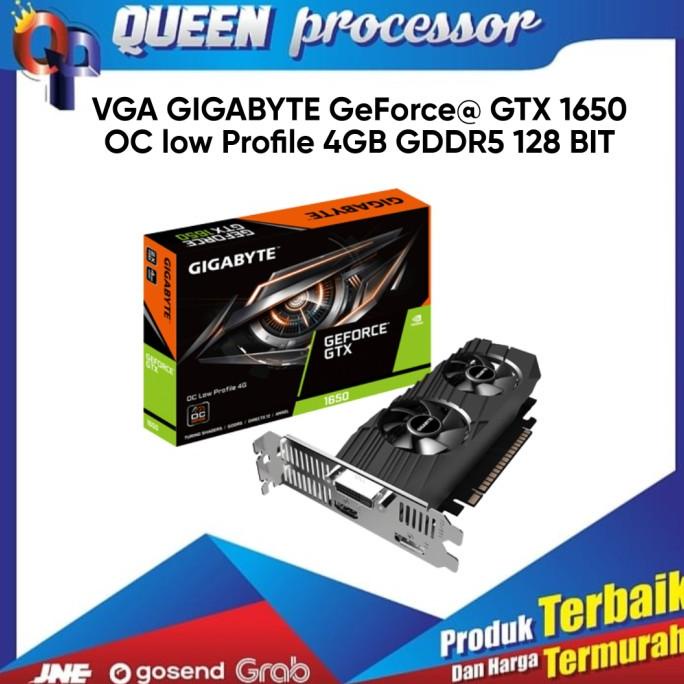 Vga Gigabyte Geforce@ Gtx 1650 Oc Low Profile 4Gb Gddr5 128 Bit Non Cod