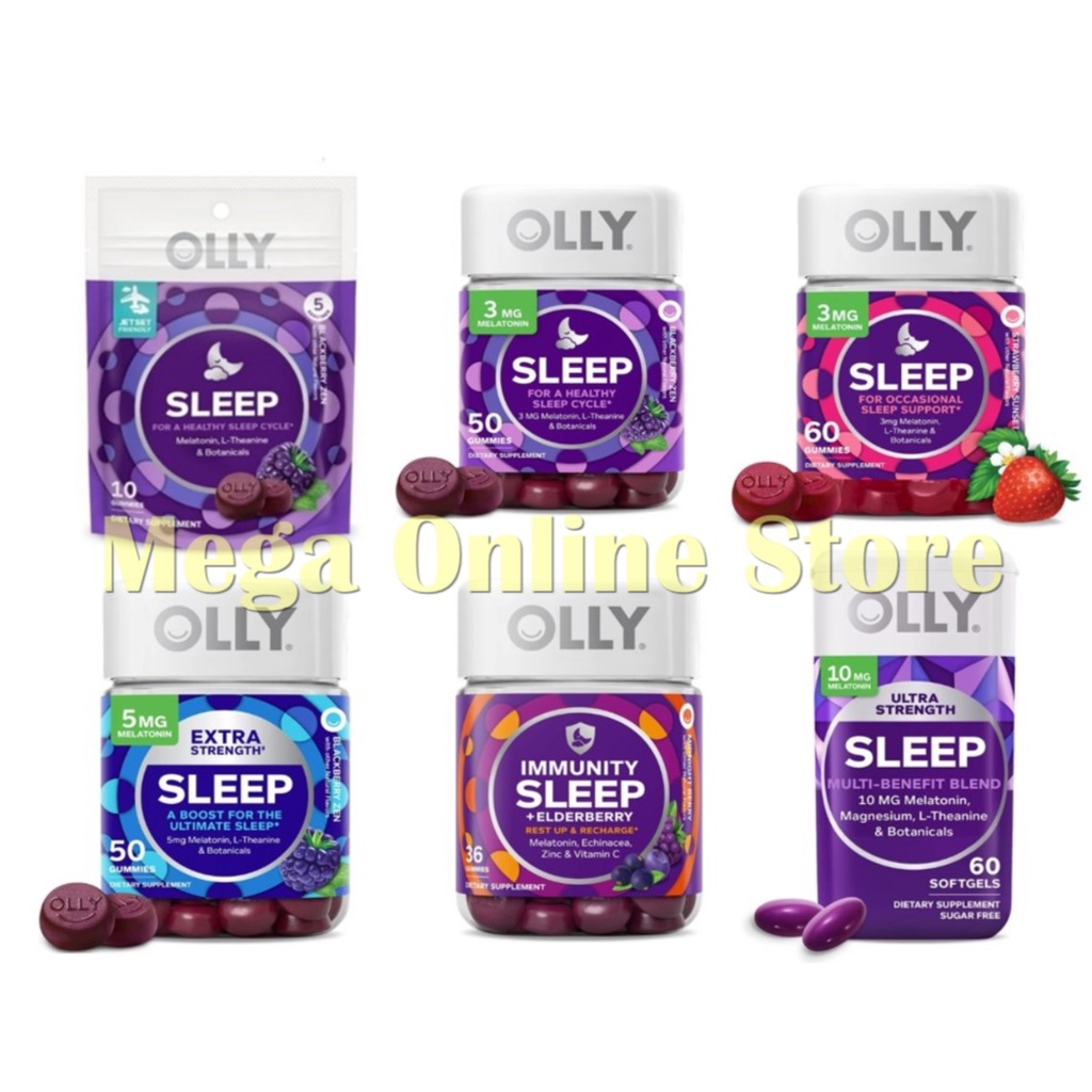 OLLY Sleep Melatonin Supplement