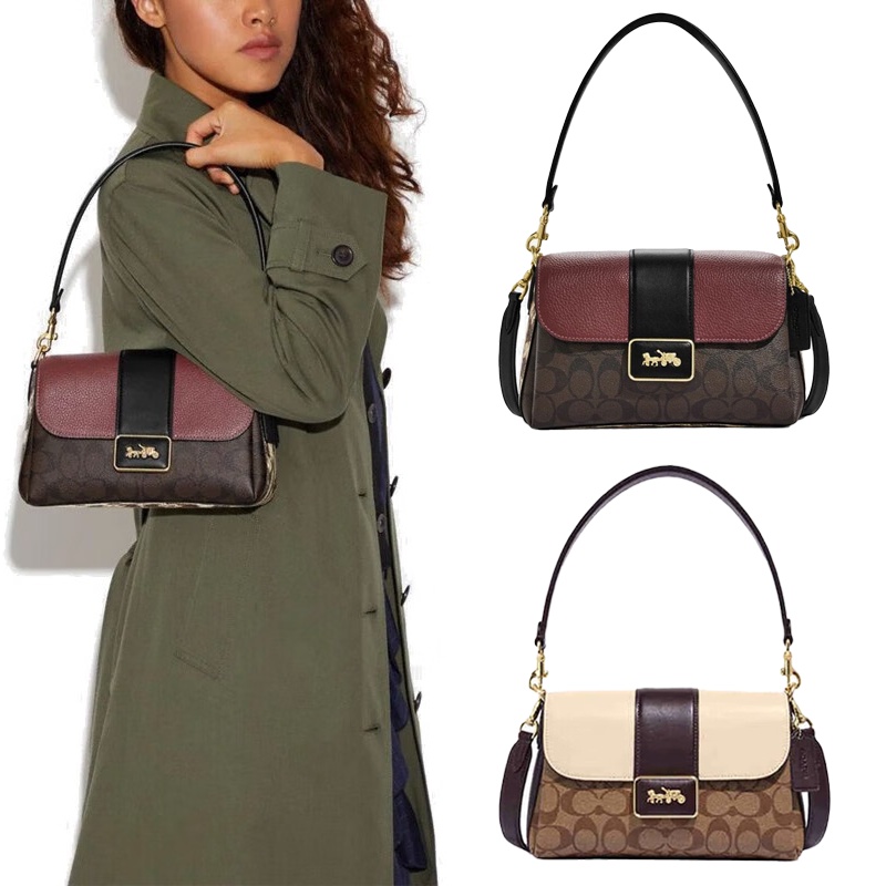 coc CC066 Lady Grace 26 Large Flap Wagon Crossbody Bag