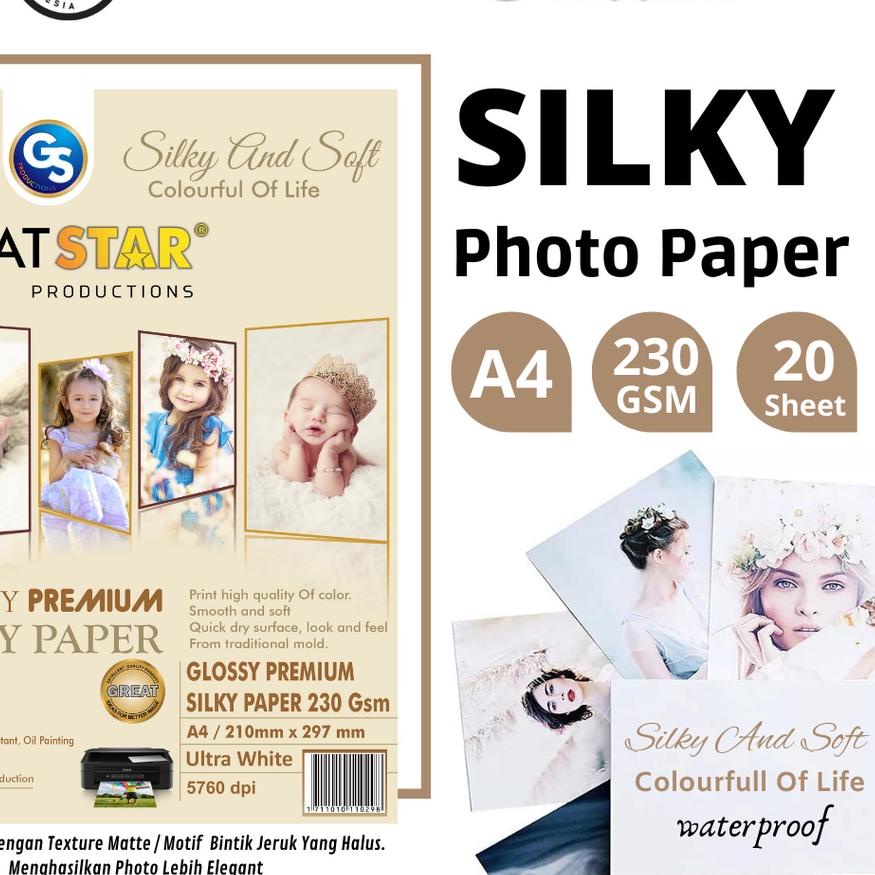 

™►► SILKY 230GSM GREAT STAR