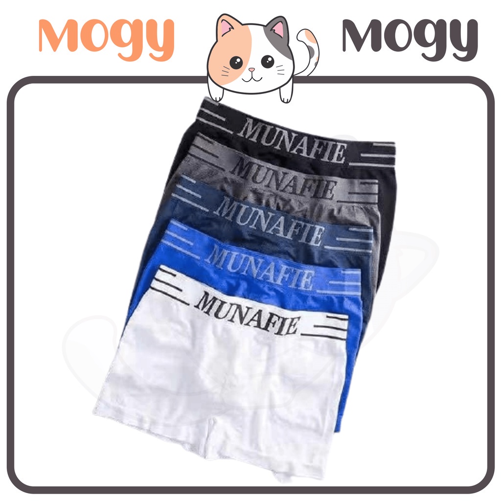 COD - SM88 - Boxer Munafie Pria Celana Dalam Men Underwear Sempak Murah