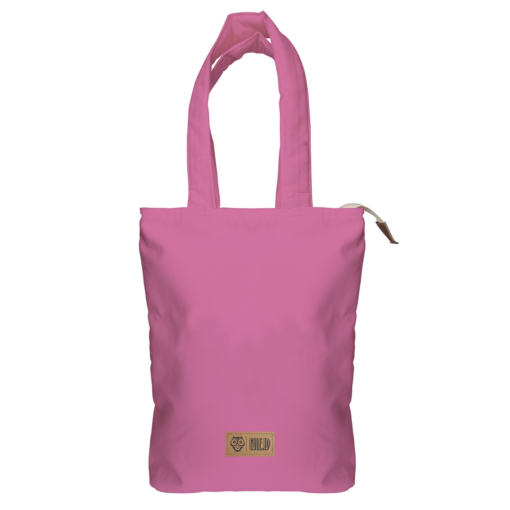 Tote Bag Polyester Water Resistant Pink