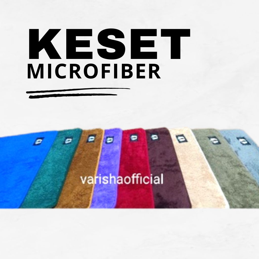 Keset Bulu Microfiber | Keset kaki import 40x60cm