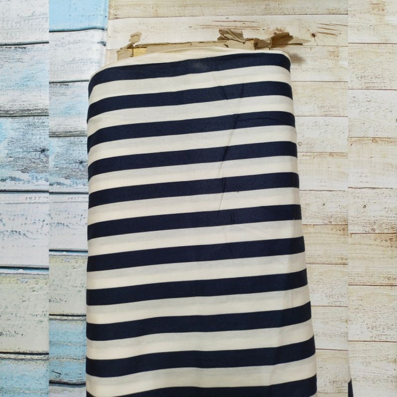 #kain katun jepang motif garis" meteran