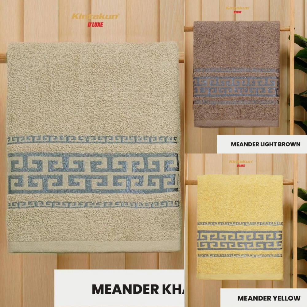 Kintakun Dluxe - Handuk Dewasa (70x140) Terlaris motif MEANDER