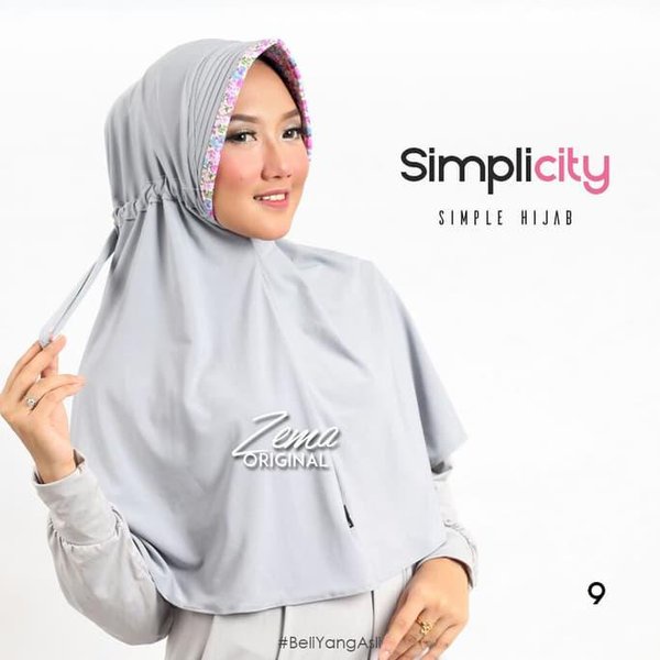 (COD) Jilbab Serut Jersey Jilbab Serut Jokowi Hijab Serut Simplicity Jilbab Motif Hijab Instan Jersey