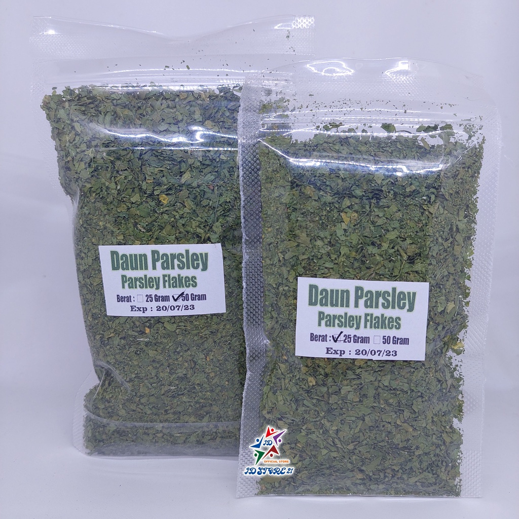 Daun Parsley Kering/Dried Parsley/Parsley Flakes/Peterseli Kualitas Premium Halal