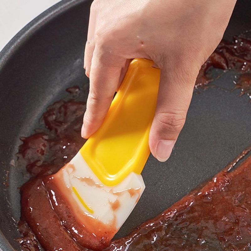 MJ88 SPATULA PEMBERSIH PANCI PIRING DAPUR SILIKON PENGIKIS NODA KOTOR / SUTIL PEMBERSIH SERBAGUNA SUPER MURAH