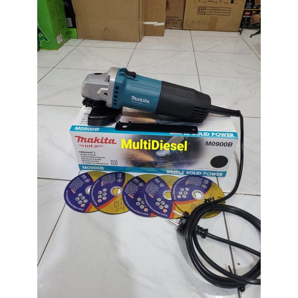 Gerindra Tangan Listrik MAKITA (ORIGINAL) dan Batu Potong