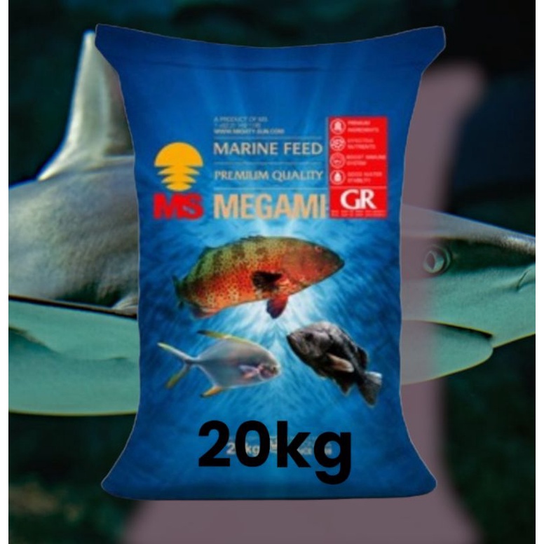 Pelet Megami 1sak karung 20kg