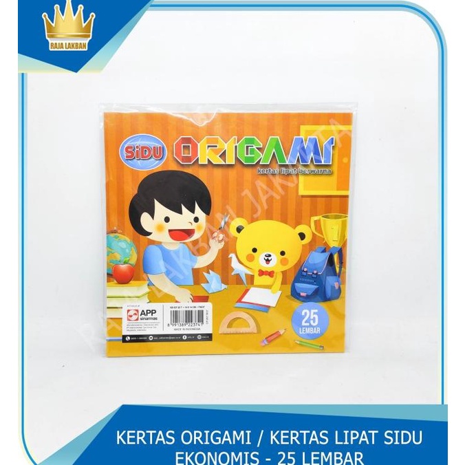 

Kertas Origami / Lipat 14 x 14 SIDU (Sinar Dunia) EKONOMIS - 25 LEMBAR