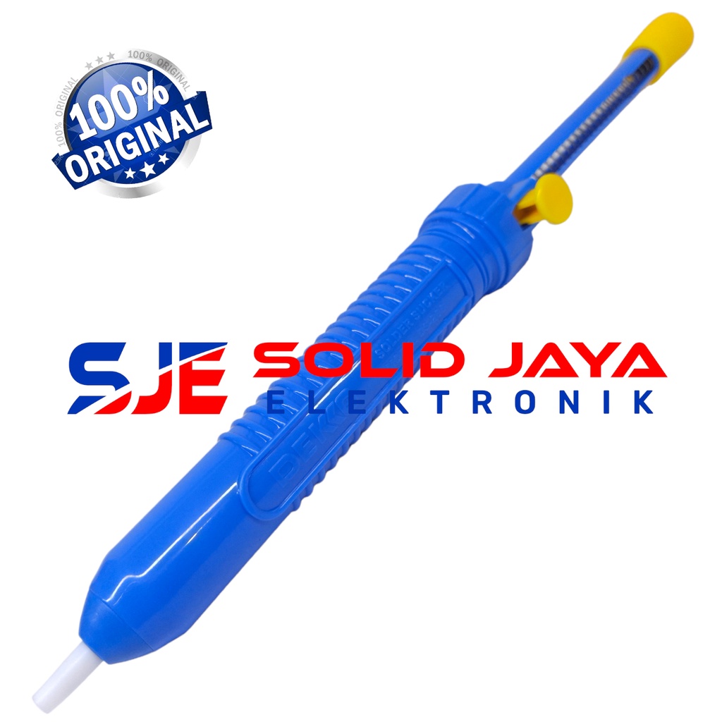 SEDOTAN TIMAH DEKKO DS-200 DS200 DS 200 ATRAKTOR DESOLDERING PUMP TINOL DEKO SOLDER SUCKER ONE TOUCH SOLDER ABSORTION ASLI ORI ORIGINAL