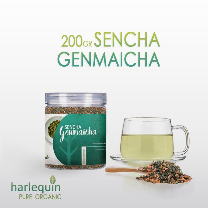 

Genmaicha 200 Gr - Japan Roasted Rice Green Tea - Teh Genmaicha Jepang