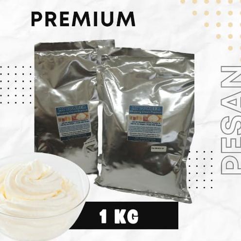 

11.11✔️Bubuk Whipping Cream PREMIUM Instan -Whipping Cream / Whipped Cream -1000 gram|RA8