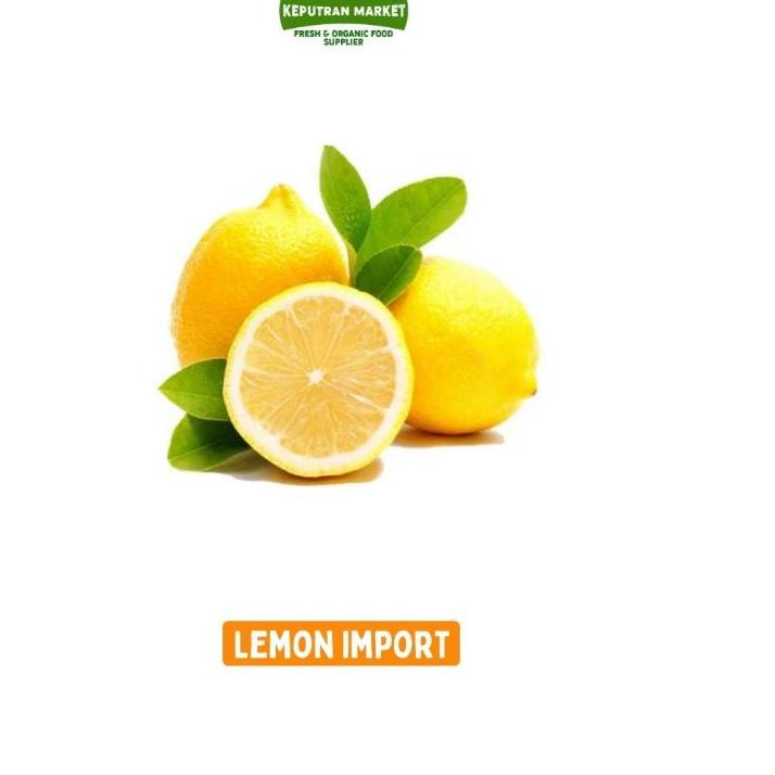 

BEST SELLER Lemon Import Per Kg / Buah Segar ✮ 879