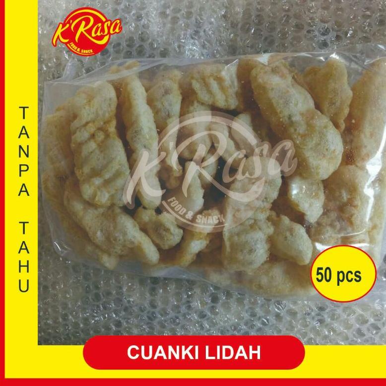 

Best Terlaris❂ Cuanki lidah 50 pcs enak dan renyah baraya 35 ↓