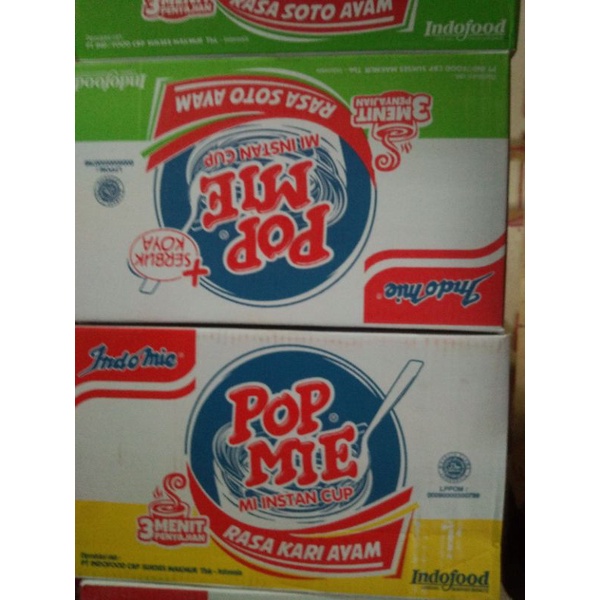 

pop mie ayam kari soto baso dus karton isi 24 pcs