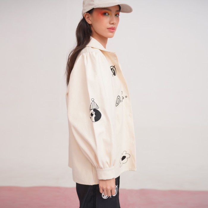 Let Go Outerwear Puff Sleeve