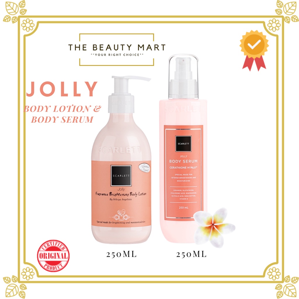 Scarlett Whitening Body Lotion Jolly