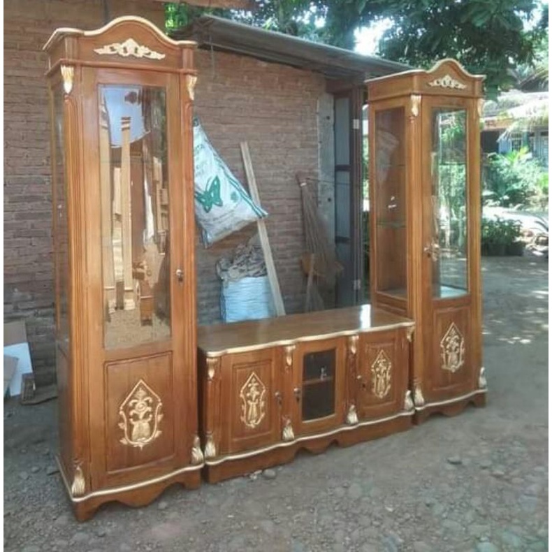 lemari tv bufet pajangan lemari hias