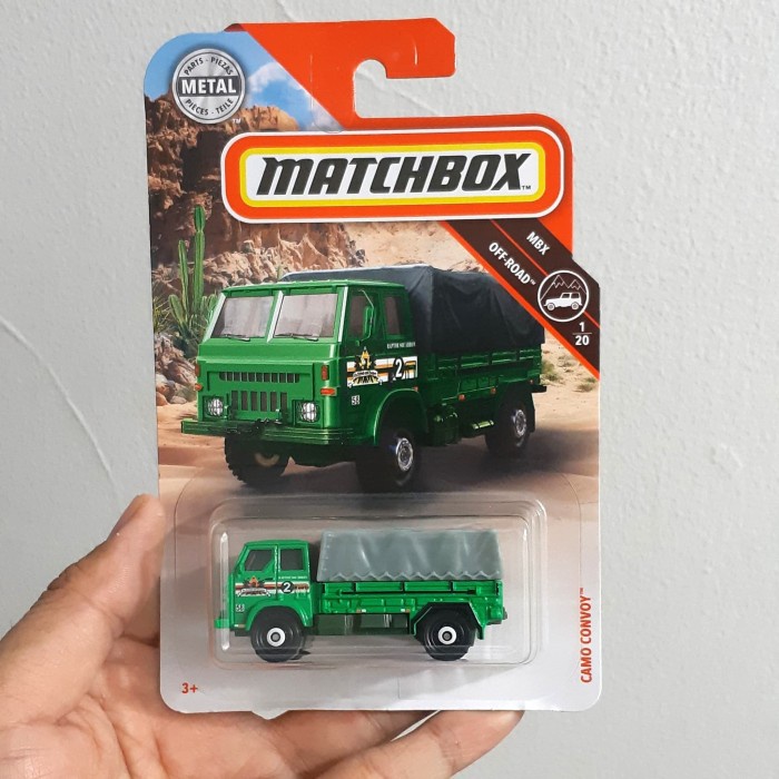 Matchbox Camo Convoy Hijau