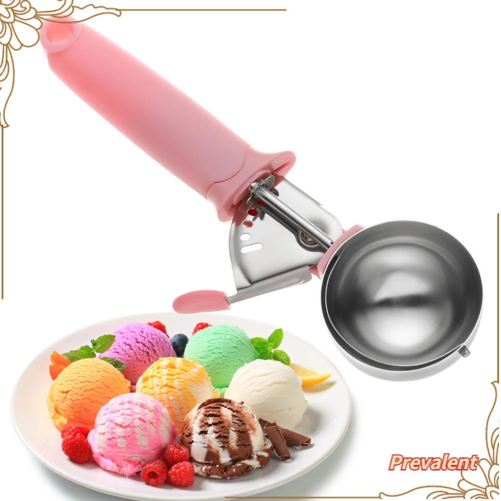 Preva Sendok Es Krim Ice Cream Stainless Steel Pembuat Bola Es Tumbuk Sendok Kentang Ball Scooper