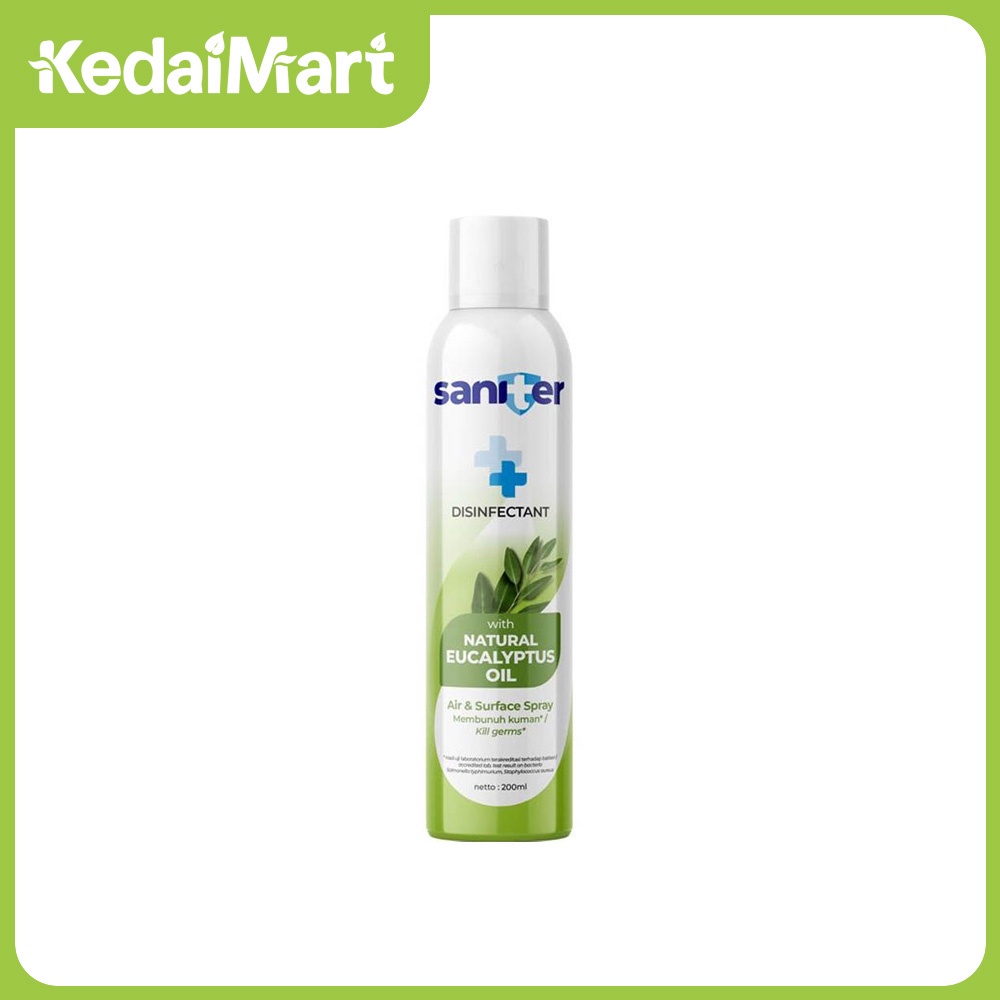 Saniter Disinfectant Eucalyptus Spray 200 ml