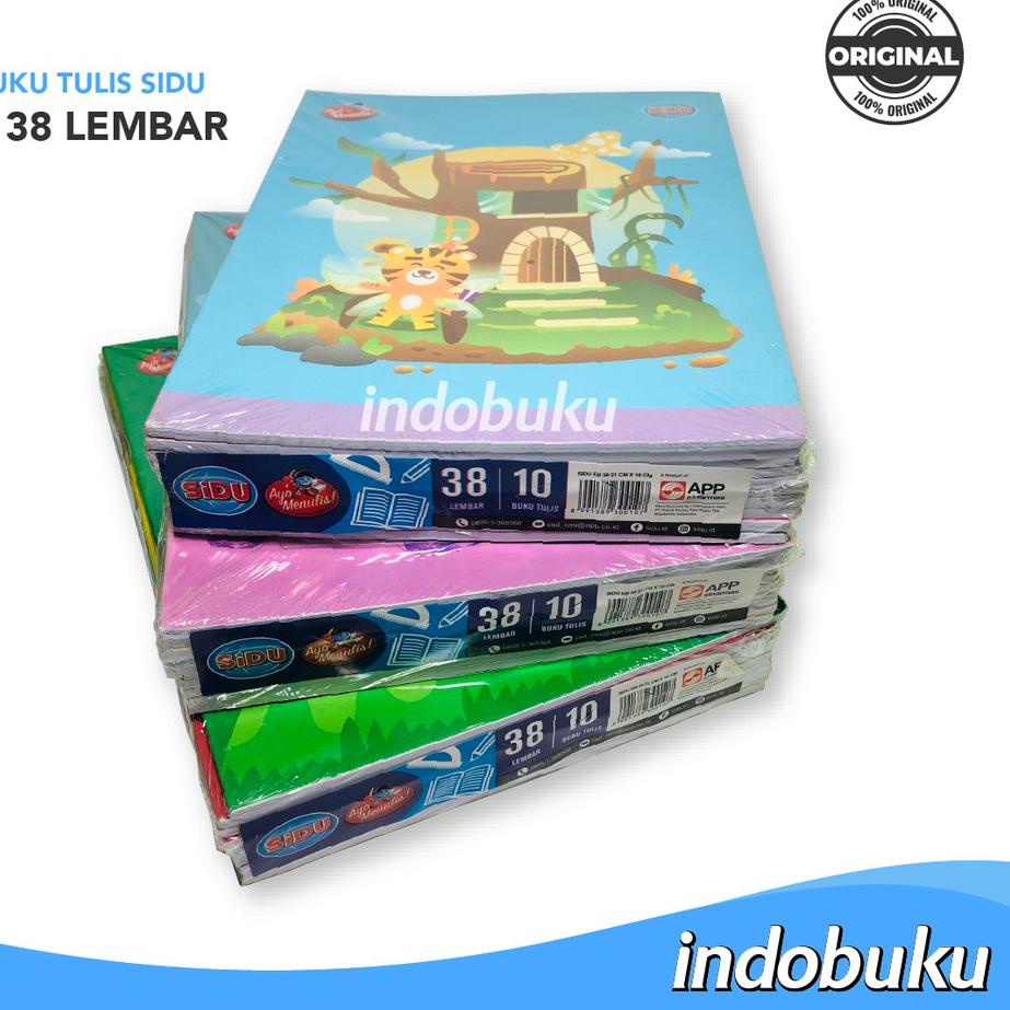 

((B-8.I✔)) Buku Tulis Sinar Dunia / SIDU isi 38 amanah