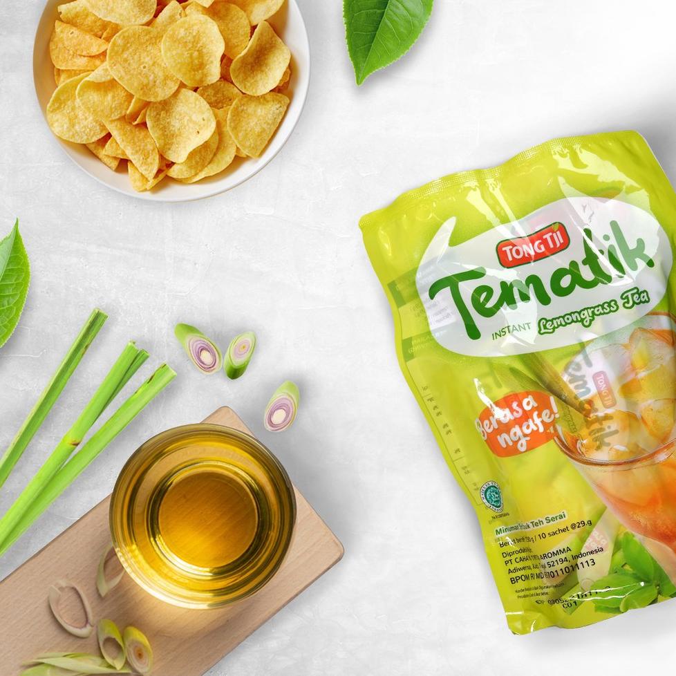 

[PRODUK NGTLD] Tong Tji Tematik Lemongrass Tea Pouch TYF