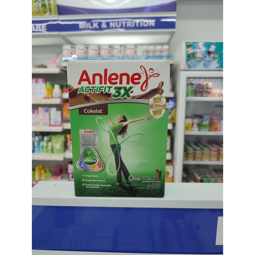 

Anlene Actifit 3X Cokelat 240g