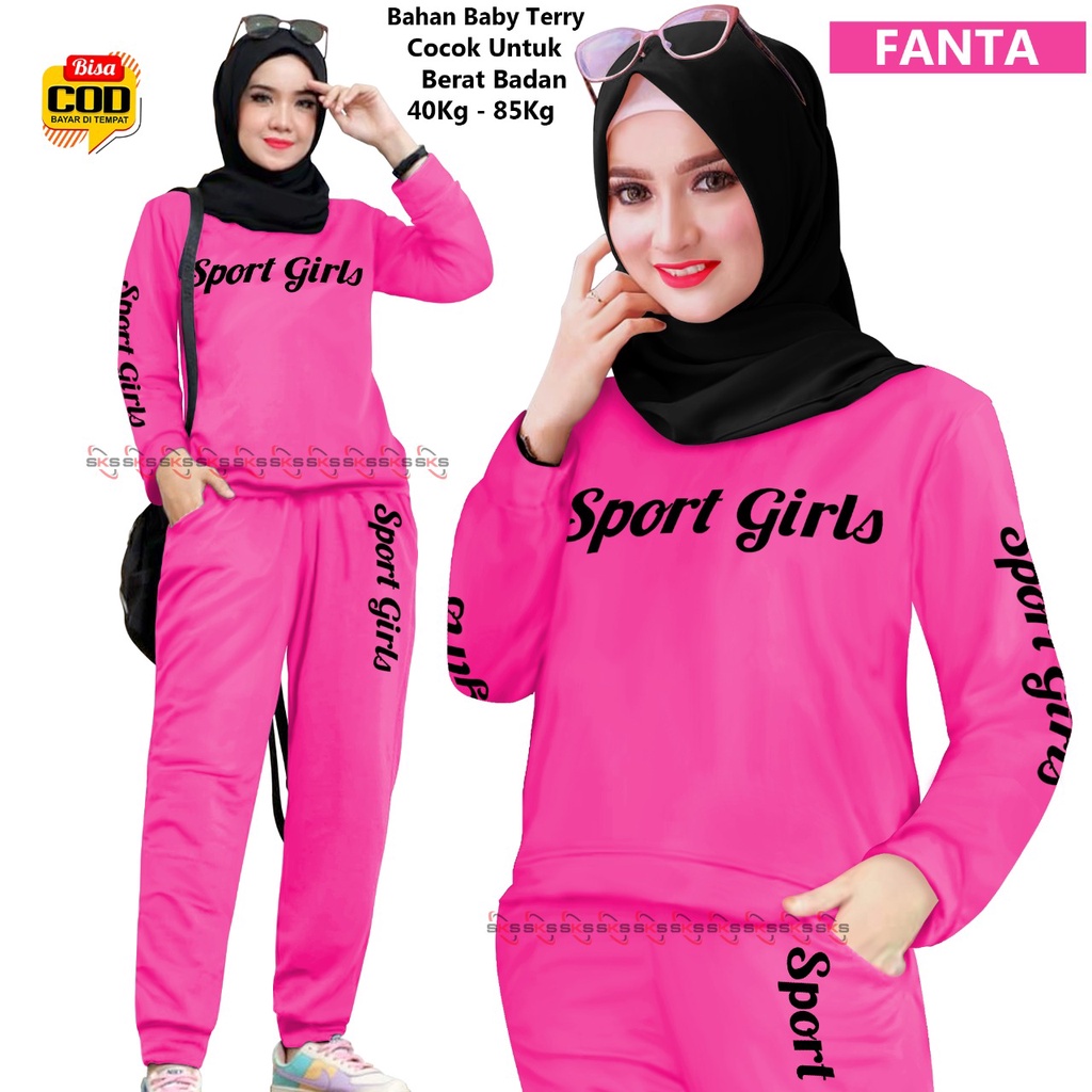 BISA COD &amp; Gratis Ongkir Setelan Olahraga Wanita TM 000114 Setelan Training Senam Setelan Training Trening Wanita Joging Training Suit Sportswear Suit paling laris Kostum Senam Joging Baju Olahraga Sepeda Voli Paling Trend Terkini Sedang Viral Top