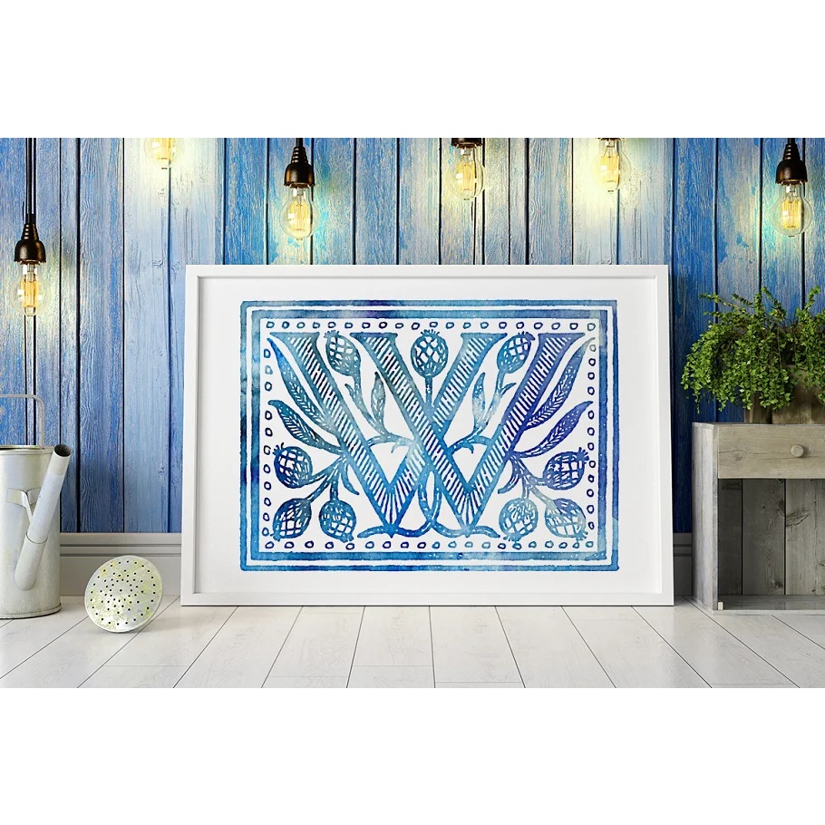 Vintage Letter A Vector And Png