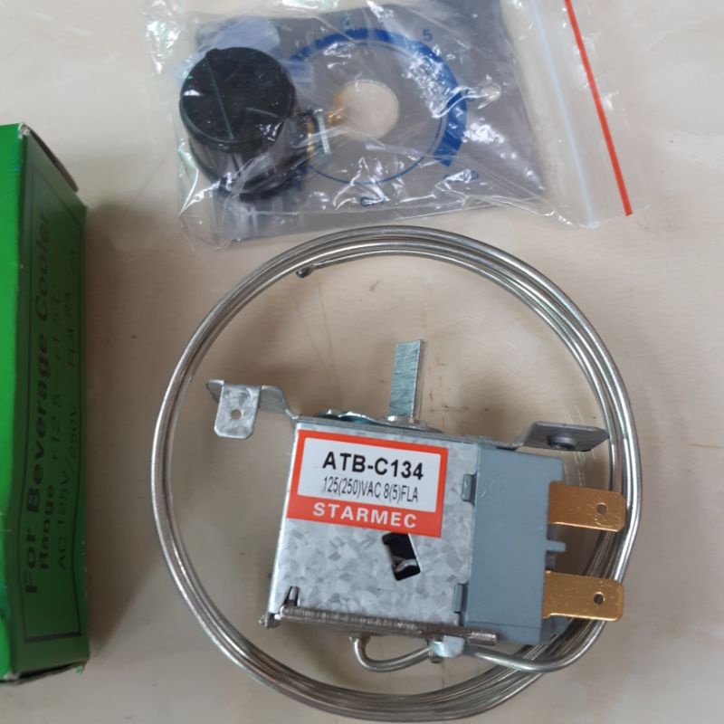 thermostat termostat showcase kulkas kaca ATB C134