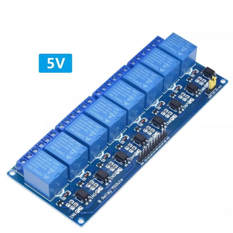 Modul Relay 8 Channel 5 Volt untuk arduino