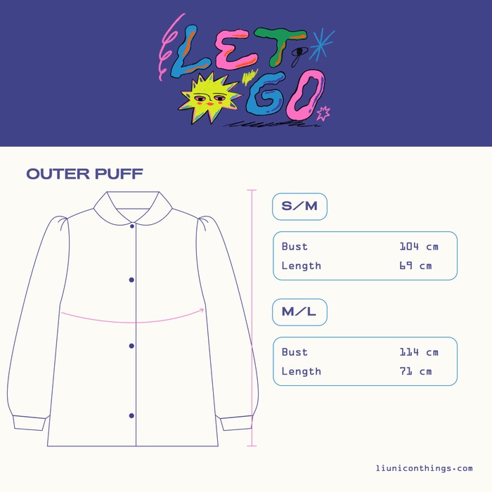 Let Go Outerwear Puff Sleeve