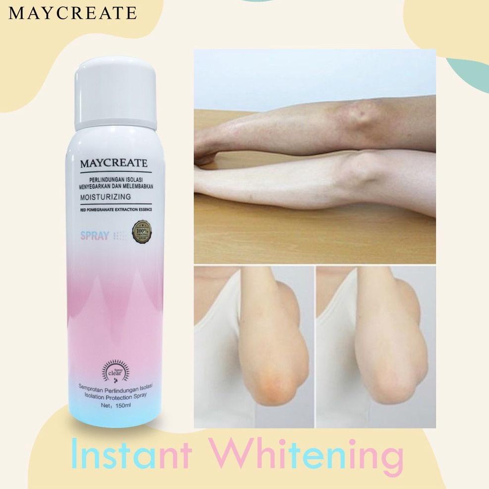 [I-X6X-✓] (BPOM) Maycreate Spray Original 150ml / Maycreate Instan Skin Whitening / kimberlin / Mayc