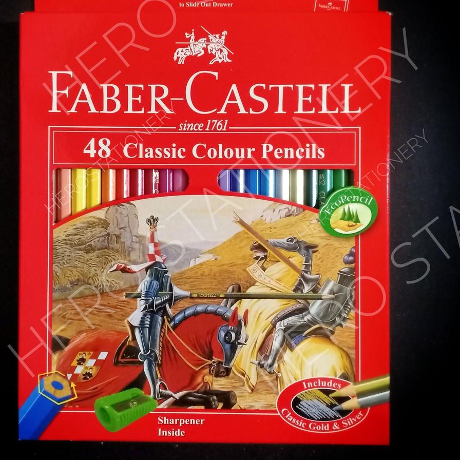 

Trend Pensil warna faber-castell classic 48 warna