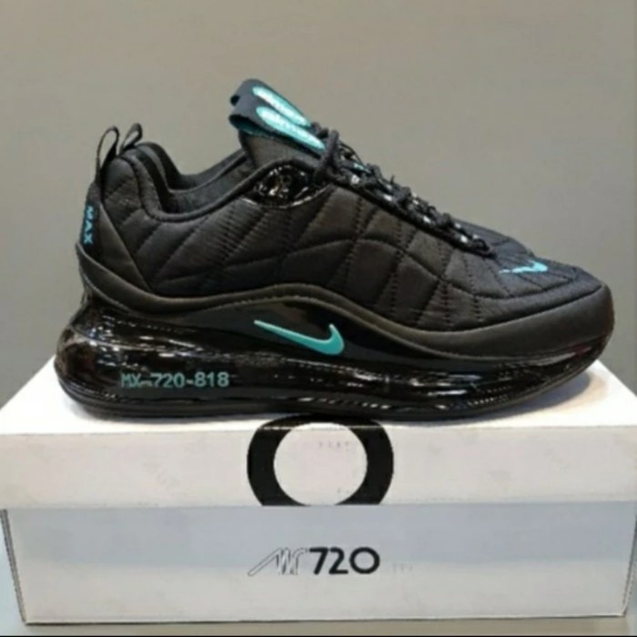 Sneakers Sepatu Nike Air Max 720 MX-720-818 Black Blue Branded