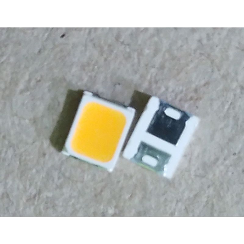 led 2835 9v&amp;6v 1w 3000k (warna kuning)