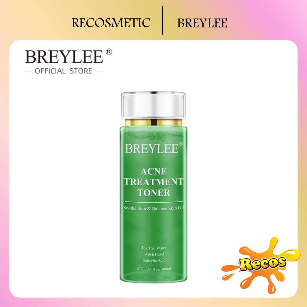 Breylee Toner Jerawat Ukuran 3.4 Fl Oz/100Ml