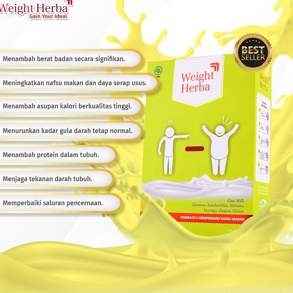 

❈Best Terlaris✳➽ JGKVT Weight Herba - Susu Penambah Berat Badan 200 gr V56 ➽Serba Murah
