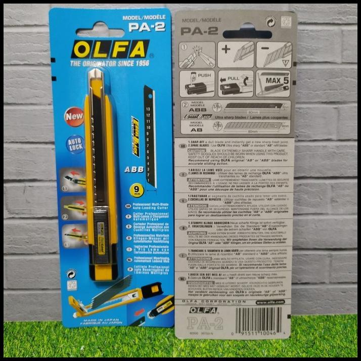 

Olfa Pa2 Pisau Cutter Pa-2 9Mm Snap-Off Blade Cutter