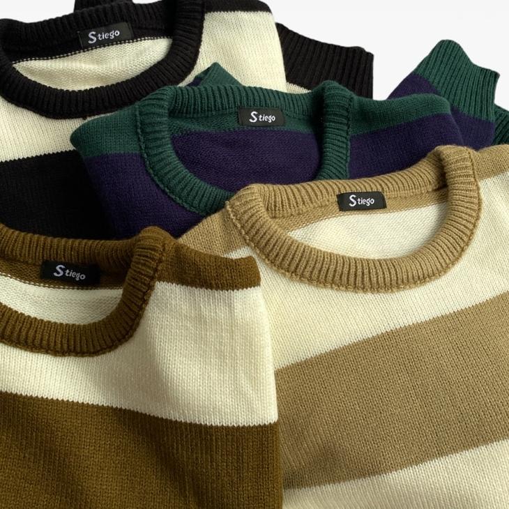 Murah Meriah Stiego-Tate Knit Sweater Shoptiego