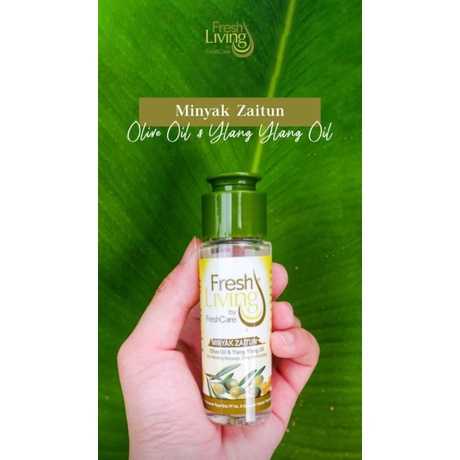 Freshcare Freshliving 10ml Fresh Living Minyak Zaitun 50ml